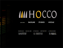 Tablet Screenshot of hocco.fr